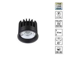 Светодиодный модуль с переключ. цв. температуры и мощности Novotech Diod Mod IP20 LED 6/8/10W 180-265V 2700К3200К4000К 359819