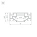Профиль Arlight STRETCH-25-CEIL-CENTER-2000 040060