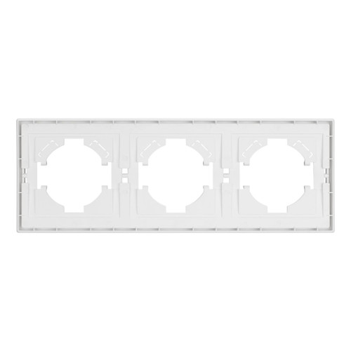 Рамка пластиковая на 3 поста Arlight FRM-TENDO-PL-3-WH 053843
