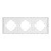 Рамка пластиковая на 3 поста Arlight FRM-TENDO-PL-3-WH 053843
