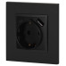 Розетка со шторками с USB type-A+C Эра Elegance 14-4108-05 Б0067724