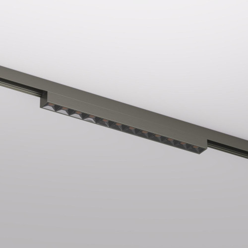 Трековый однофазный светильник Denkirs Shine grill DK5771-DN