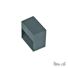 Уличный настенный светильник Ideal Lux Down AP1 Antracite 122045
