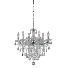 Подвесная люстра Ideal Lux Florian SP6 Cromo 035628