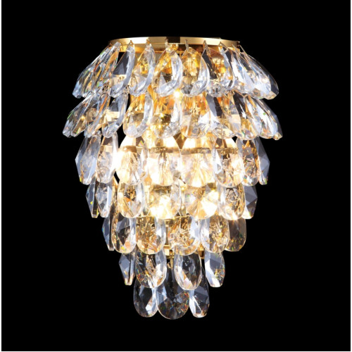 Бра Crystal Lux Charme CHARME AP3 GOLD/TRANSPARENT