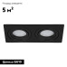 Встраиваемый светильник Arte Lamp Tarf A2168PL-2BK