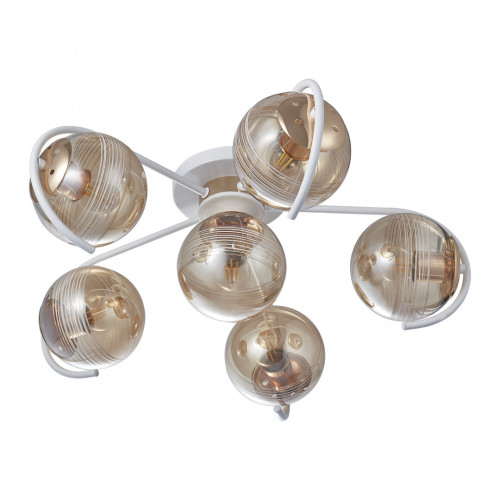 Потолочная люстра Arte Milano Amalfi 326208/5+1 WH+FG