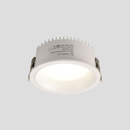 Встраиваемый светильник Crystal Lux CLT 529C105 WH 4000K Встраиваемый светильник Crystal Lux CLT 529C105 WH 4000K