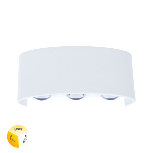 Уличный настенный светильник Arte Lamp Bosto A3722AL-6WH Уличный настенный светильник Arte Lamp Bosto A3722AL-6WH