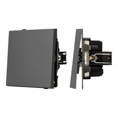Механизм выключателя одноклавишный перекрёстный Arlight SWT-TENDO-MKX1-SFPL-GR (230V, 10A) 054573 Механизм выключателя одноклавишный перекрёстный Arlight SWT-TENDO-MKX1-SFPL-GR (230V, 10A) 054573