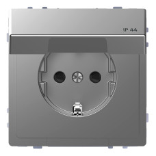 Розетка Schneider Electric Merten D-Life 16A с/з и крышкой MTN2314-6036