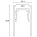 Шинопровод трехфазный накладной с заглушками Hesby Lighting ElDeko HSBL_0170