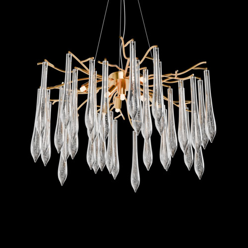 Подвесная люстра Lightera Dewdrop LE302L-8G