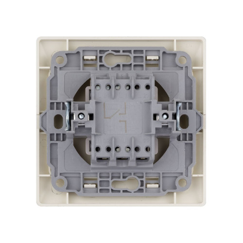 Выключатель одноклавишный на 2 направления Ильмень TDM Electric SQ1823-0105