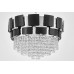 Подвесная люстра Lumina Deco LDP 7045-600 BK+CHR