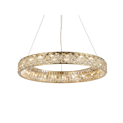 Подвесная люстра Newport Tiffany 8532/80 C gold polished М0070799