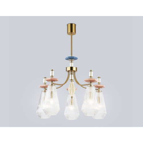 Люстра на штанге Ambrella Light High Light Ceramo Modern LH53183