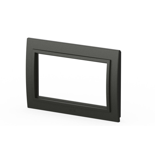 Рамка для двухместной розетки с заземлением ELBI Zena 608-011100-907