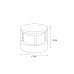 Уличный настенный светильник Arte Lamp Ulysses A8912AL-1BK