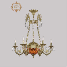 Подвесная люстра Art Classic 31.44.6.KR175SP.250IT.G.Sp.Amber.1E