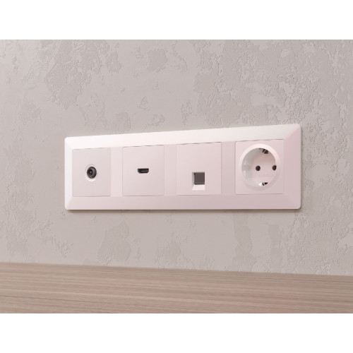 Лицевая панель для HDMI розетки Ambrella Volt Alfa AP2140
