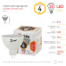 Лампа светодиодная Эра GU5.3 4W 2700K LED MR16-4W-827-GU5.3 Б0017897