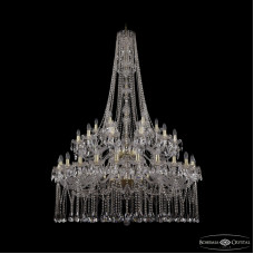 Подвесная люстра Bohemia Ivele Crystal 1413/24+12+6/460/h-185/2d Ni