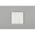 Выключатель трехклавишный Aployt Magnetic track 220 APL.0190.00.03