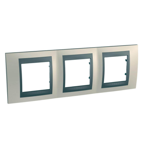 Рамка 3-постовая Schneider Electric Unica Top MGU66.006.295