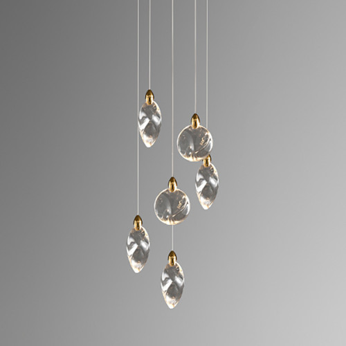 Подвесной светильник Delight Collection Colvin MT9176-6H titanium gold Подвесной светильник Delight Collection Colvin MT9176-6H titanium gold