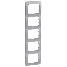 Рамка 5-постовая Legrand Galea Life алюминий 771309