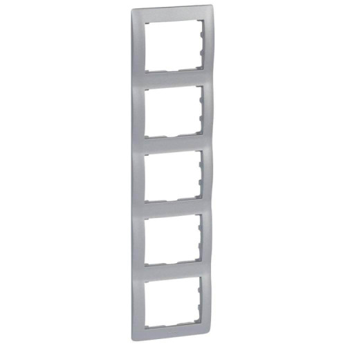 Рамка 5-постовая Legrand Galea Life алюминий 771309