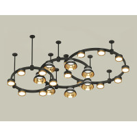 Комплект подвесного светильника Ambrella Light Techno Ring XR92222001 (A9222, A9227, C9233, C9242, C9238, C9232, N8145, N8124)