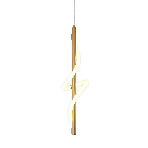Подвесной светильник Indigo Intreccio 14025/1P Brass V000144L