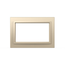 Рамка для двухместной розетки без заземления ELBI Zena 608-012500-908