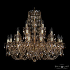 Подвесная люстра Bohemia Ivele Crystal 1402/16+8+4/300 G M721