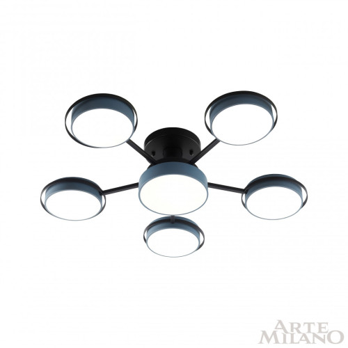 Потолочная люстра Arte Milano Ferrara 250406/5+1 Gr