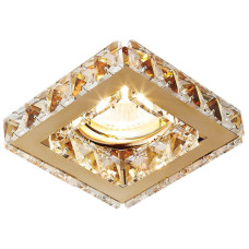 Встраиваемый светильник Ambrella Light Crystal K110 CL/G