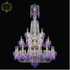 Подвесная люстра Art Classic 11.24.16+8+4.300.3d.XL-130.Gd.V7010