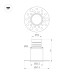 Встраиваемый светильник Arlight MS-INVISIO-TRIMLESS-R35-5W Day4000 (WH-WH, 36 deg, 230V) (IP54 Металл) 061917