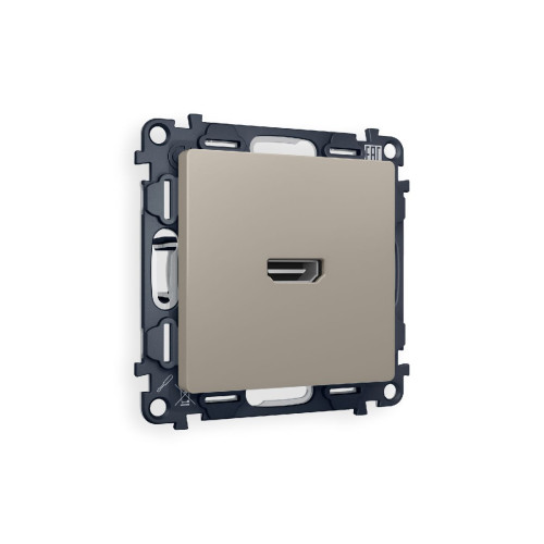Комплект механизма розетки HDMI 2.0 40V/500mA 2.0GHz 5-18Gbit/s Ambrella Volt Alfa MA374010