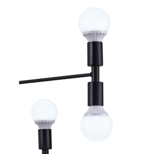 Люстра на штанге Natali Kovaltseva LOFT LUX 75129/8C BLACK