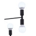 Люстра на штанге Natali Kovaltseva LOFT LUX 75129/8C BLACK