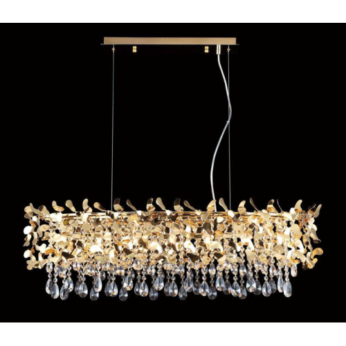 Подвесная люстра Crystal Lux Romeo SP8 Gold L1000