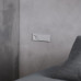 Накладка для розетки с заземлением и защитными шторками, с USB A+C Voltum S70 (серый) VLS001016