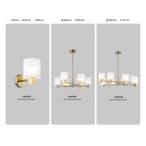 Настенный светильник Ambrella Light High Light LH57035
