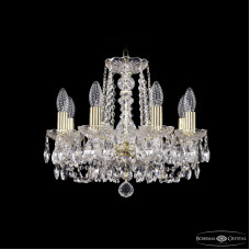 Подвесная люстра Bohemia Ivele Crystal 1402/8/141 G