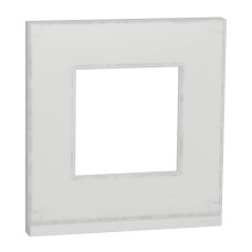 Рамка 1-постовая Schneider Electric Unica New NU600285
