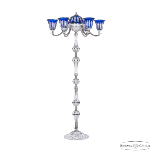 Торшер Bohemia Ivele Crystal Verona 72009TP/6/175 NW P2 U Clear-Blue/H-1H