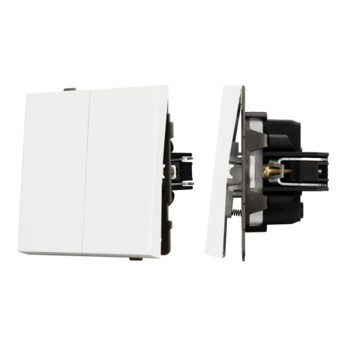 Механизм выключателя управления шторами Arlight SWT-TENDO-MKR2-SFPL-WH (230V, 10A) 054561 Механизм выключателя управления шторами Arlight SWT-TENDO-MKR2-SFPL-WH (230V, 10A) 054561
